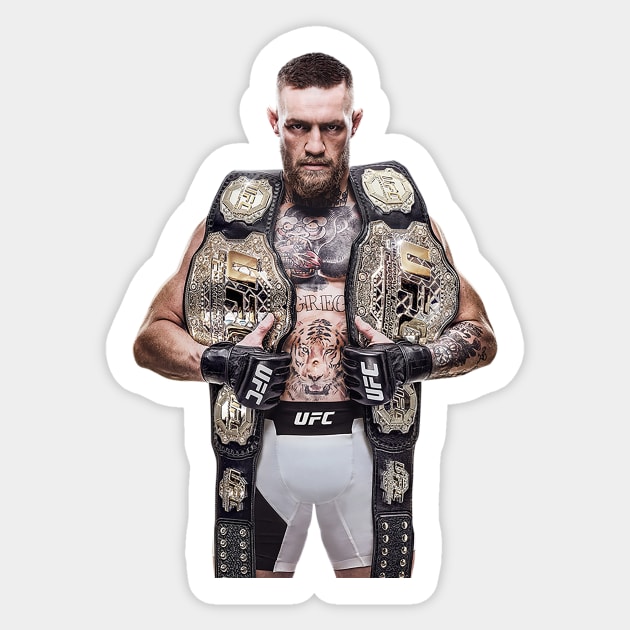 Double Champ Sticker by FightIsRight
